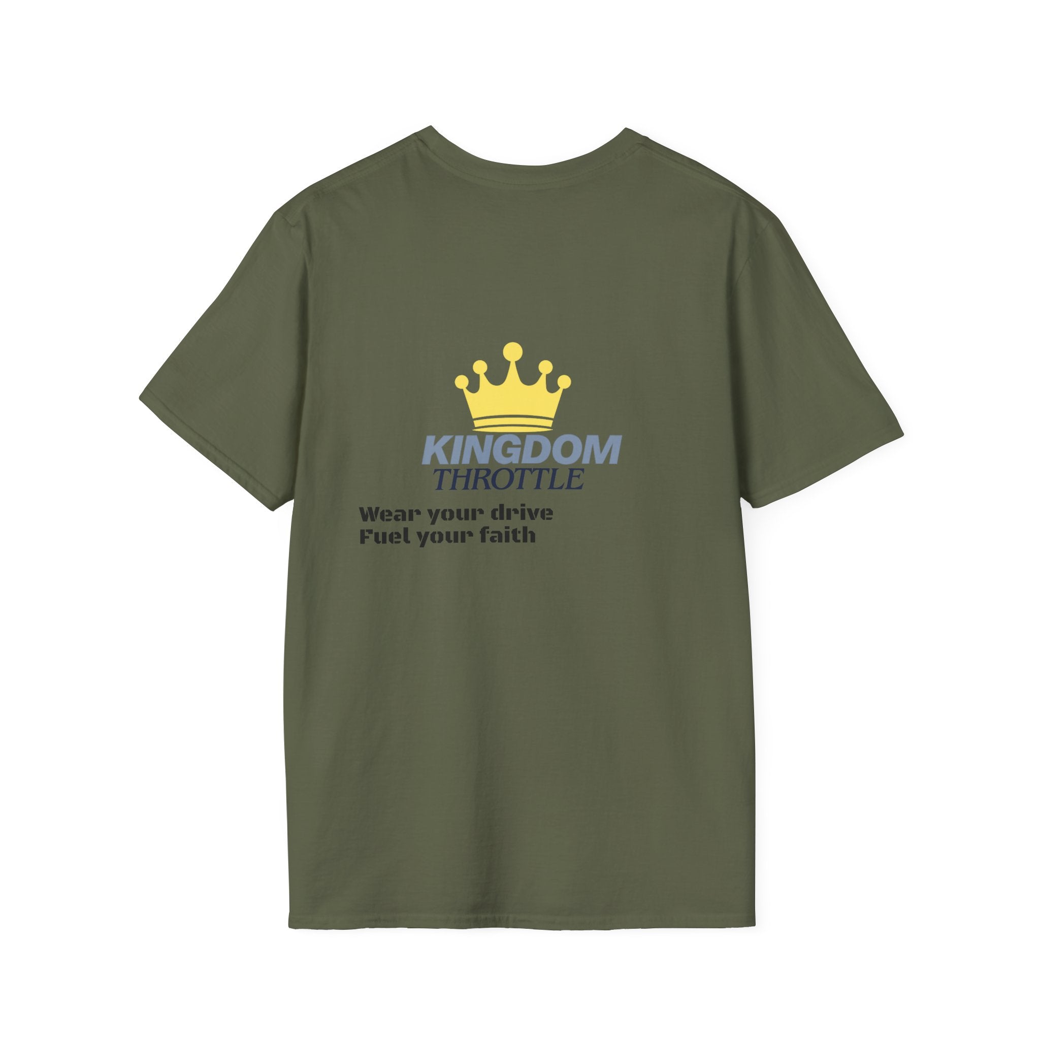 Hebrews 12:1 T-Shirt — "Wear Your Drive, Fuel Your Faith"