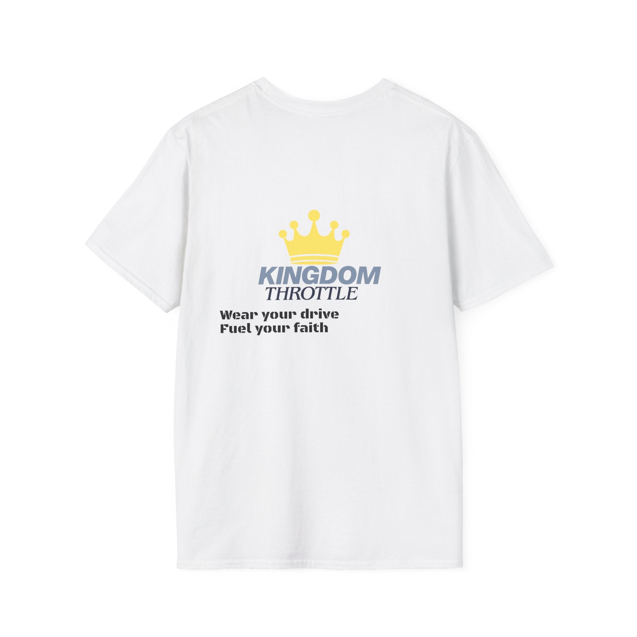 Hebrews 12:1 T-Shirt — "Wear Your Drive, Fuel Your Faith"