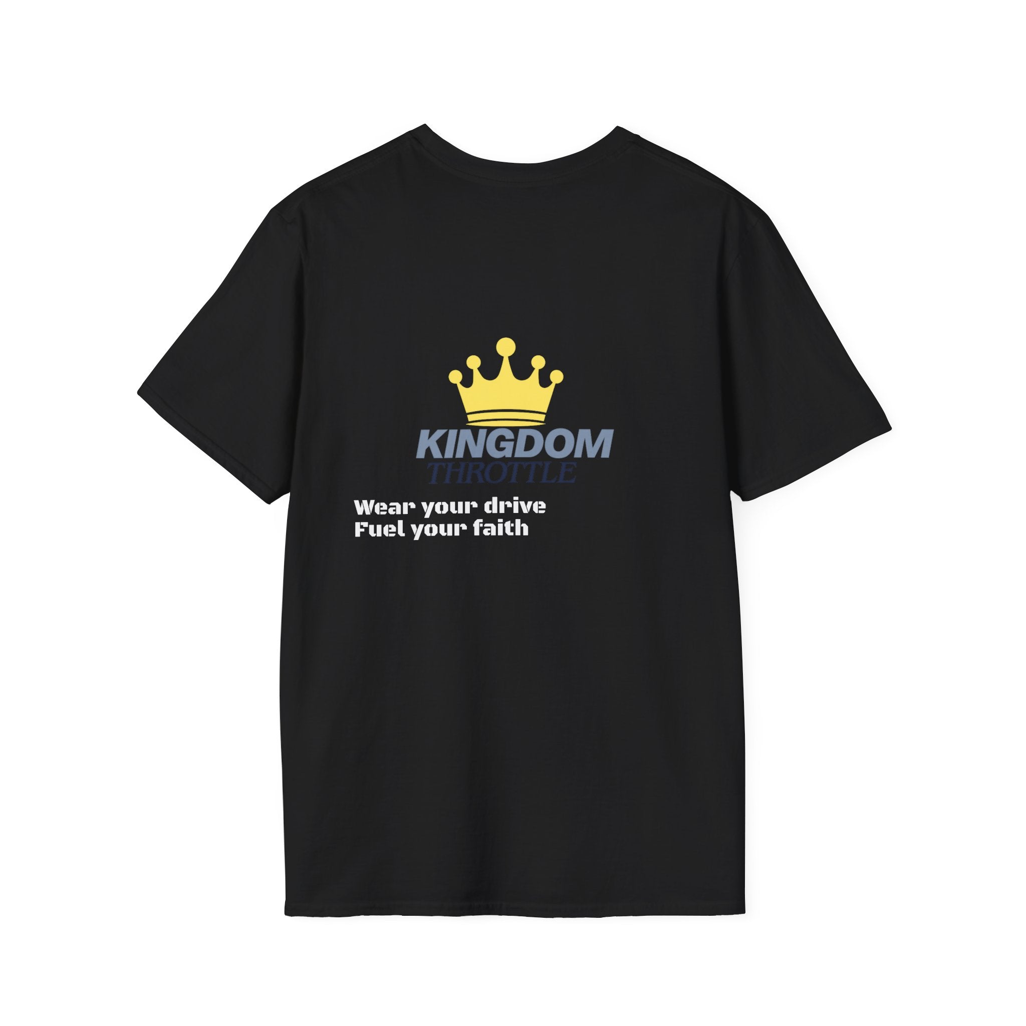 Hebrews 12:1 T-Shirt — "Wear Your Drive, Fuel Your Faith"